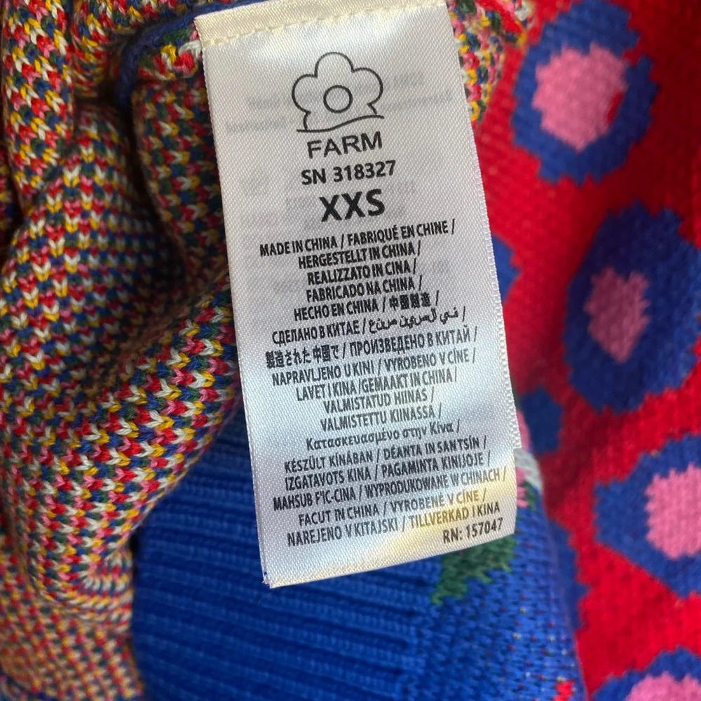 New Farm Rio Mixed Prints Cotton Knit Cardigan - Picture 11 of 13